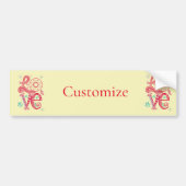 Hippie Groovy Liefdesbord Thunder_Cove Bumpersticker (Voorkant)