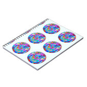 hippie groovy liefdeskringen notitieboek (Linkerzijde)