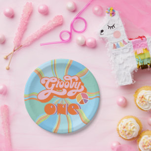 Hippie Groovy One Paper Borden Papieren Bordje