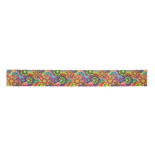 Hippie Groovy Techno Psychedelic Thunder_Cove Lint (Voorkant)