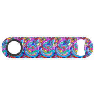 hippie groovy vrede en liefde speed flessenopener