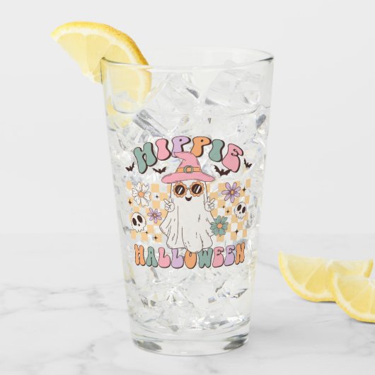 Hippie Halloween Glas (Voorkant ijs)