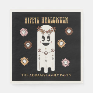 Hippie Halloween Schattigee Ghost Servet