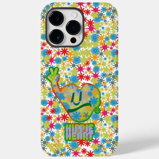 Hippie Heart ICON 2024 BY MASANSER Case-Mate iPhone Case (Achterkant)