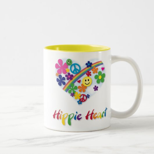 Hippie Heart Mok (Rechts)
