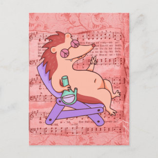 Hippie Hedégel Briefkaart