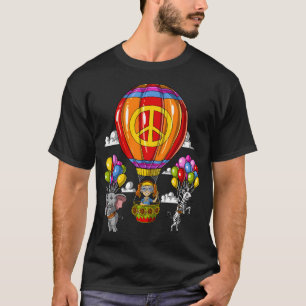 Hippie Heet Lucht Ballon T-shirt