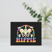 Hippie Hip Replacement Joint Surgery Funny Briefkaart (Staand voorkant)