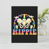 Hippie Hip Replacement Joint Surgery Funny Kaart (Staand voorkant)