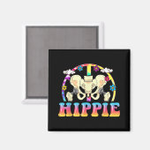 Hippie Hip Replacement Joint Surgery Funny Magneet (Voorkant / Achterkant)