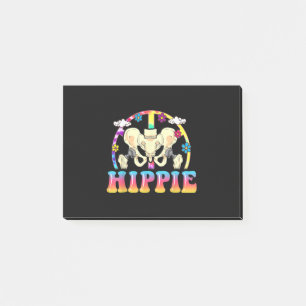 Hippie Hip Replacement Joint Surgery Funny Post-it® Notes