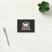 Hippie Hip Replacement Joint Surgery Funny Post-it® Notes (Kantoor)