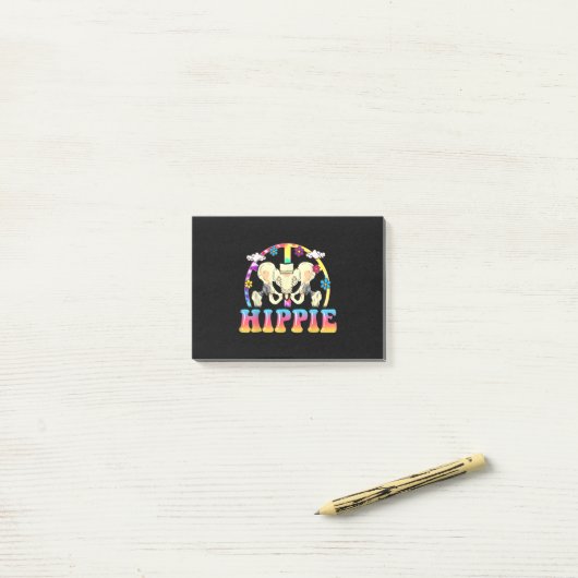Hippie Hip Replacement Joint Surgery Funny Post-it® Notes (Op bureau)