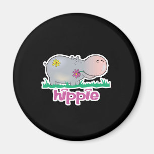 hippie hippo magneet