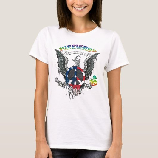 Hippie Hop T-shirt (Voorkant)