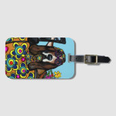 HIPPIE HOUND BAGAGELABEL (Voorkant (horizontaal))