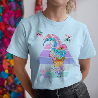 Hippie Ice Cream Cone T-shirt