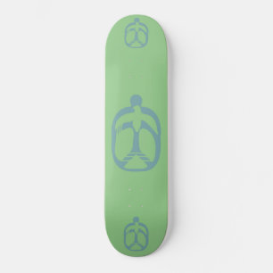 HIPPIE ICON PEACE OVER 2023 DOOR MASANSER SKATEBOARD