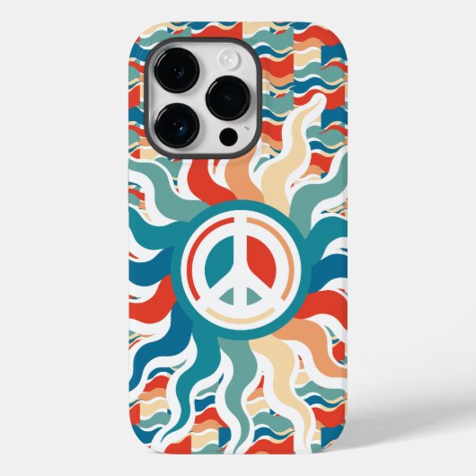 HIPPIE ICON SUN ver 2023 BY MASANSER Case-Mate iPhone Case (Achterkant)