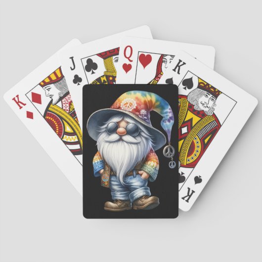 Hippie Kabouter Pokerkaarten (Achterkant)