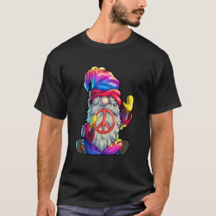 Hippie Kabouters  Heren Dames Tie Dye Grafische Vr T-shirt