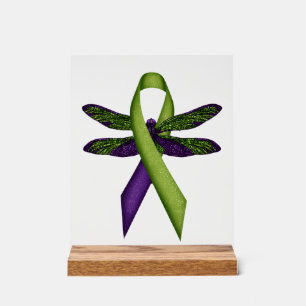 Hippie Libelle Groen Lint Cerebrale Parese Bewust Acryl Bord