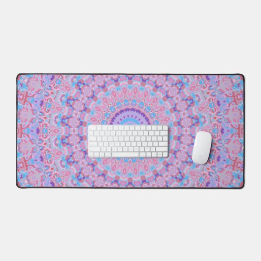 Hippie Mandala Bureaumat (Keyboard & Muis)