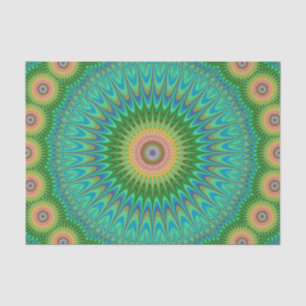 Hippie mandala tissuepapier