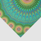 Hippie mandala tissuepapier (Detail)