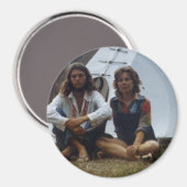 Hippie & Mère Tipi Magnet (Recto/Verso)