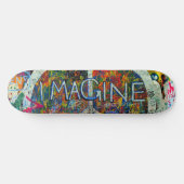 Hippie Muurkunst Skateboard (Horizontaal)