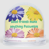 Hippie Possum Vrienden Sneeuwbol (Achterkant)