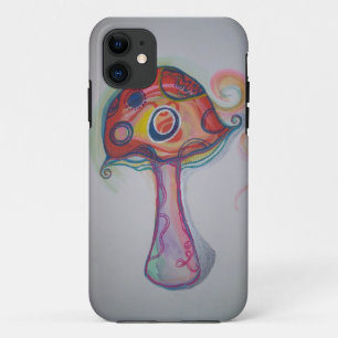 Hippie psychédélique de coque iphone de champign