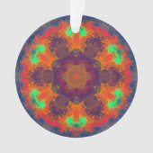 Hippie psychédélique violet orange et vert (devant)