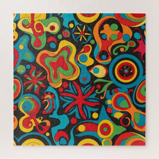 Hippie-puzzel Legpuzzel (Verticaal)