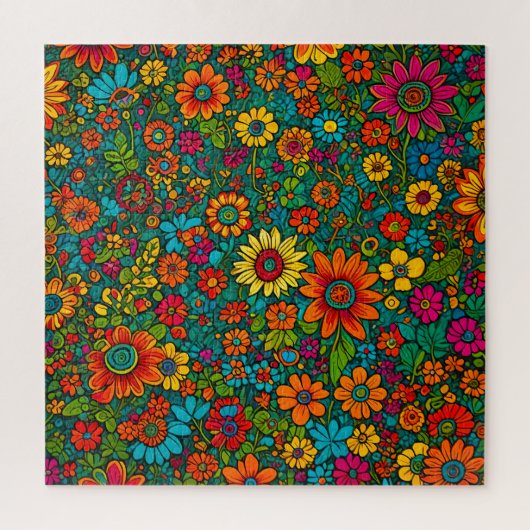 Hippie Puzzle (Vertical)