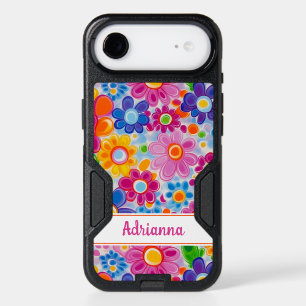 Hippie Retro Groovy Gebloemd Gepersonaliseerd