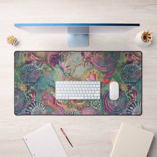 Hippie rétro : Mat de bureau d'Imaginaires (Bureau 1)