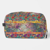Hippie rétro : Sac de toilette d'Imaginaire à fleu (Recto)