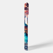 Hippie Retro Stropdas-kleurstof monogram Case-Mate iPhone Case (Achterkant / Rechts)