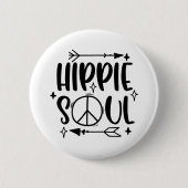 Hippie Ronde Button 5,7 Cm (Voorkant)