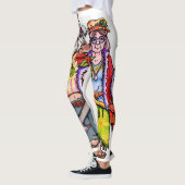 Hippie Santa Couple Leggings (Links)