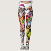 Hippie Santa Couple Leggings (Voorkant)