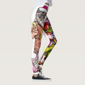 Hippie Santa Couple Leggings (Rechts)