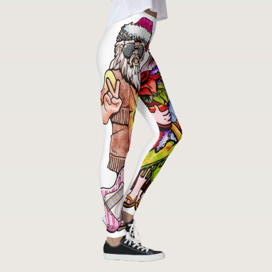 Hippie Santa Couple Leggings (Rechts)