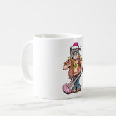 Hippie Santa Koffiemok (Voorkant links)