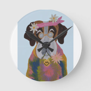 Hippie Sint-Bernard Ronde Klok