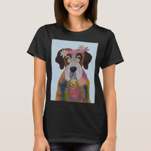 Hippie Sint Bernard T-shirt