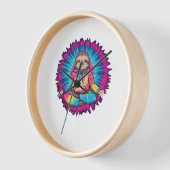 Hippie Sloth Peace Sign Tie-Dy (Hoek)