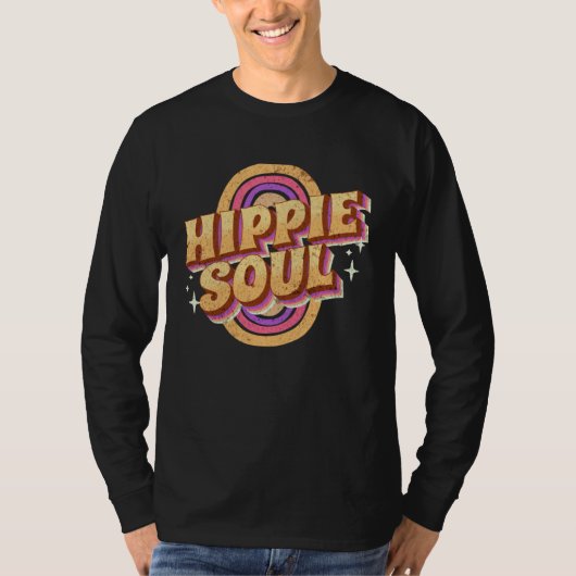 Hippie Soul   Hippie T-shirt (Voorkant)